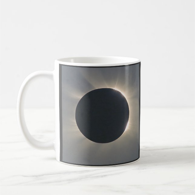 Taza De Café Cierre de eclipse solar (Izquierda)