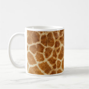 Taza De Café Cierre de jirafa, piel, pelo, puntos