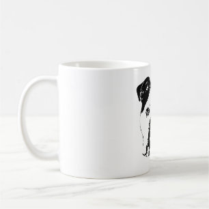 Taza De Café Cierre de los nodos de bulldog