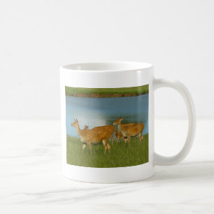 Taza De Café Ciervo Animal Naturaleza Paz Amor Destino Diversió