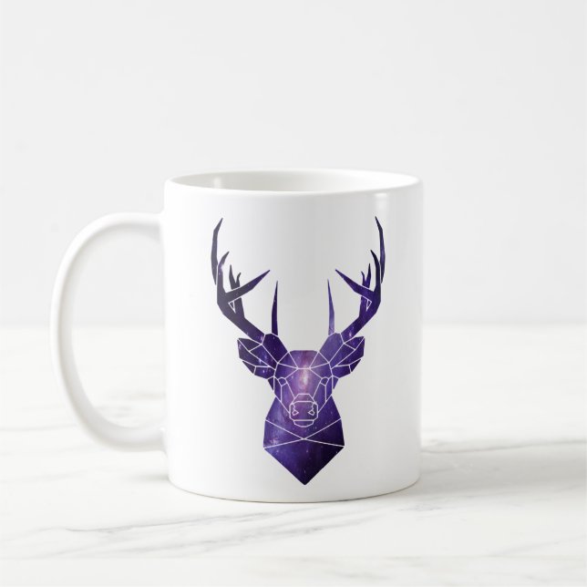 Taza De Café Ciervo de galaxia (Izquierda)