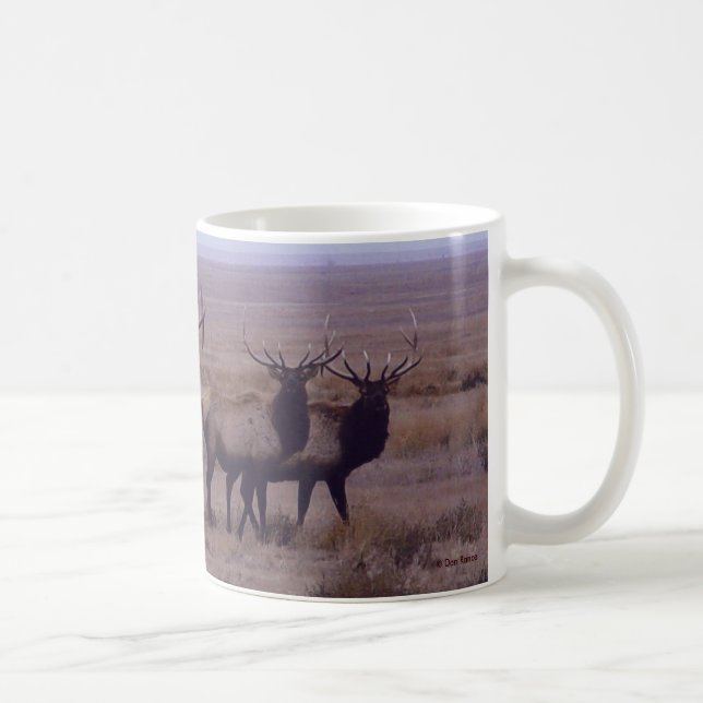 Taza De Café Ciervo Toro Doble Drop Tines E19 (Derecha)