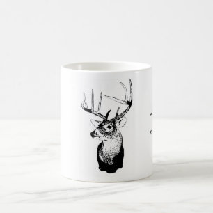 Taza De Café Ciervos que cazan 10 puntos