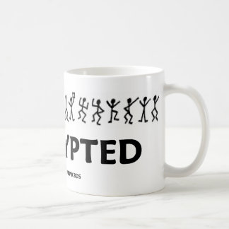 Taza De Café Cifrado (el palillo de los hombres del baile