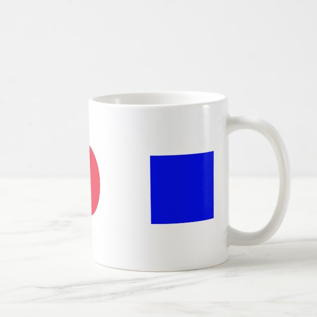 Taza De Café Cifras geométricas (Derecha)