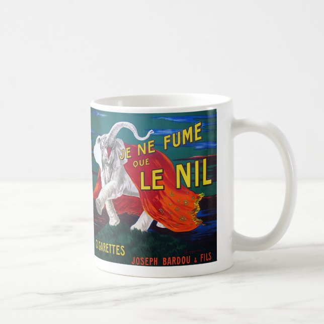 Taza De Café Cigarros elefantes 1900 (Derecha)