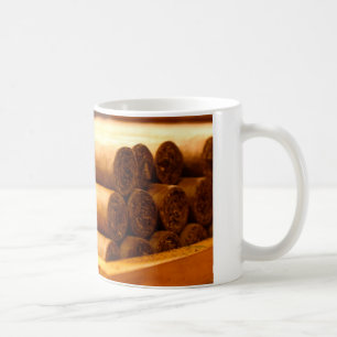 Taza De Café Cigarros rodados mano del Dr. de Romana del La
