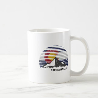 Taza De Café Cima de la Montaña Breckenridge Colorado