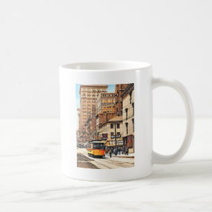 Taza De Café Cincinnati OH - 4ª y calles principales con tranví