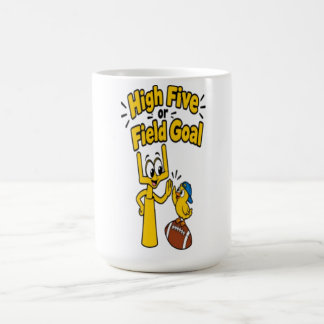 Taza De Café Cinco Altos o Gol de Campo Dibujo Animado Divertid