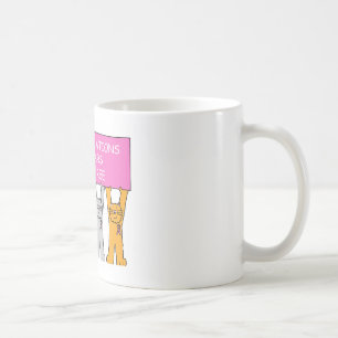 Taza De Café Cinco años de cáncer liberan aniversario