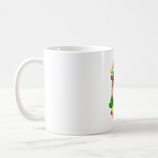 Taza De Café Cinco de Doggo Funny Pomeranian (Izquierda)