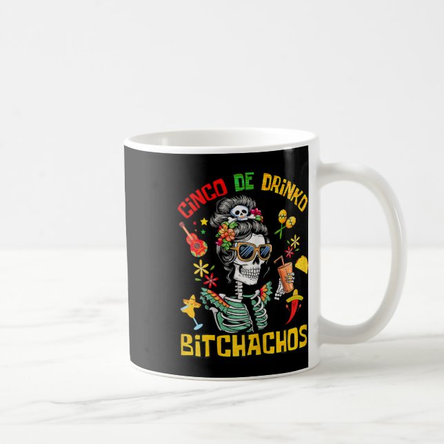 Taza De Café Cinco De Drinko Achos Cinco De Mayo Beber (Derecha)