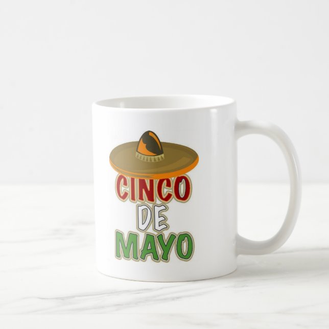 Taza De Café Cinco De Mayo (Derecha)