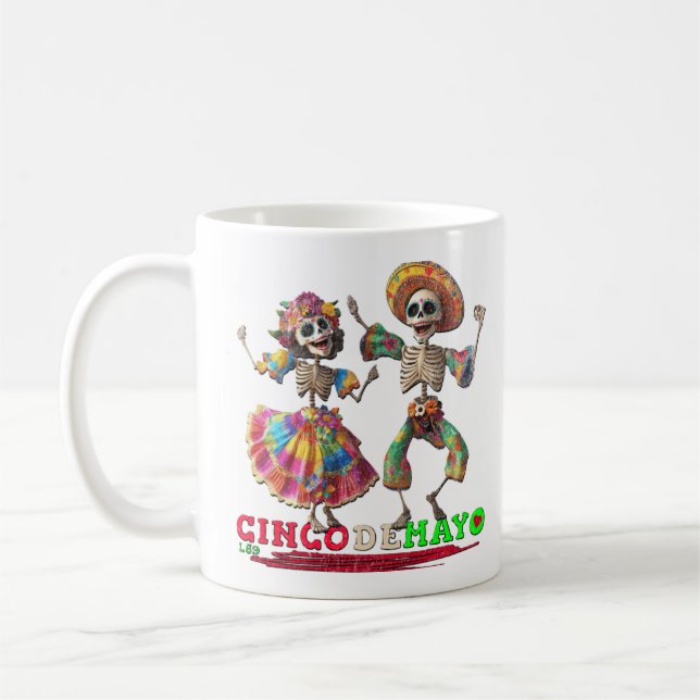 TAZA DE CAFÉ CINCO DE MAYO (Izquierda)
