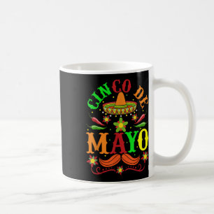 Taza De Café Cinco De Mayo Para La Fiesta 5 De Mayo Mexicano