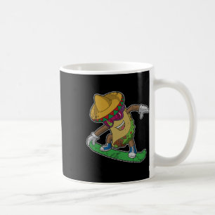 Taza De Café Cinco De Mayo Taco Snowboard Hombres Mujeres