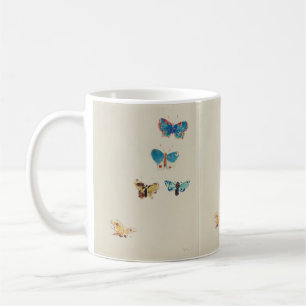 Taza De Café Cinco mariposas por Odilon Redon