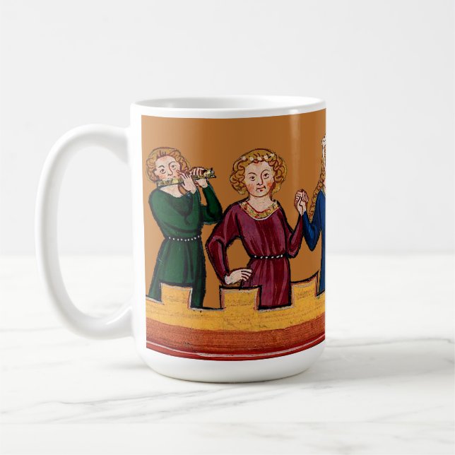 Taza De Café Cinco princesas café barro (Izquierda)