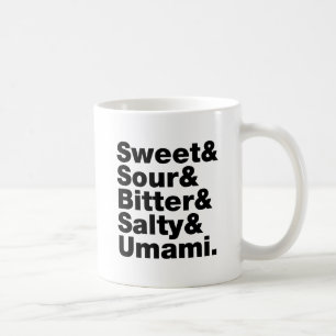 Taza De Café Cinco Sabores Básicos