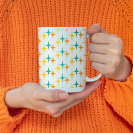 Taza De Café Cincuenta y tantos años - trío de tres estrellas