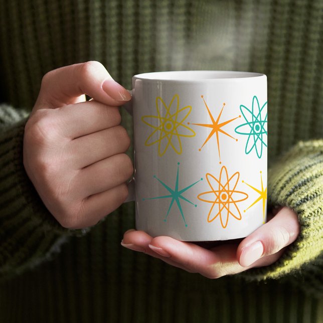 Taza De Café Cincuenta y tantos átomos y estrellas (Subido por el creador)