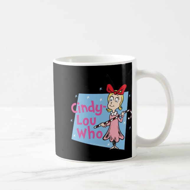 Taza De Café Cindy Lou Who Candy Cane T Shirt  (Derecha)