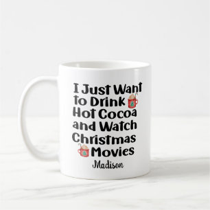 Taza De Café Cine de Navidades divertidos y regalo de Navidades
