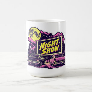 Taza De Café Cine Drive In Retro Night Show