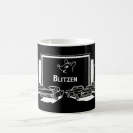 Taza De Café Cine Reindeer - Blitzen Coffee Mug