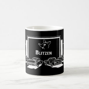 Taza De Café Cine Reindeer - Blitzen Coffee Mug