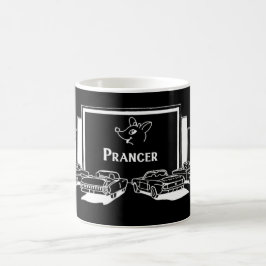 Taza De Café Cine Reindeer - Prancer
