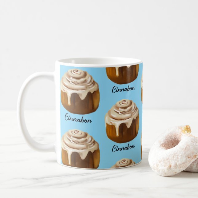 Taza De Café Cinnabon (Con donut)