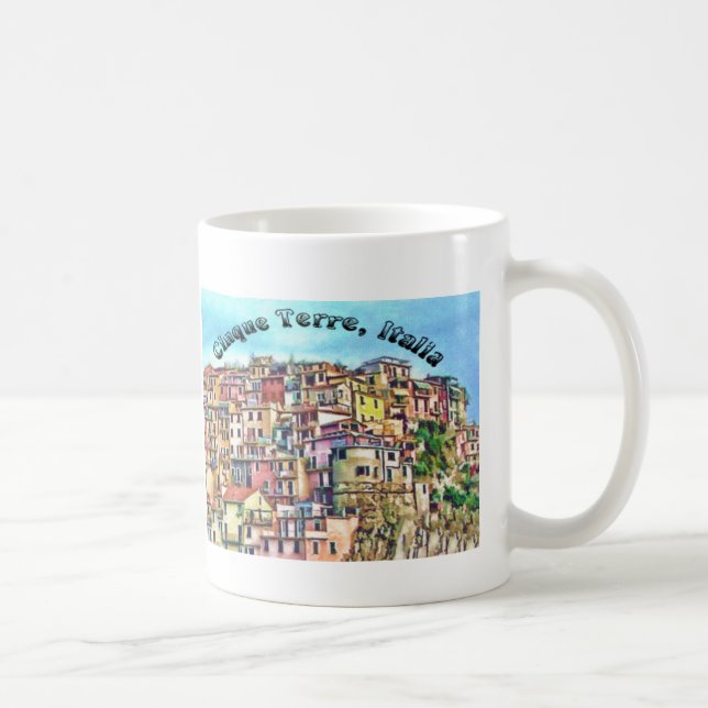 Taza De Café Cinque Terre, Italia (Derecha)