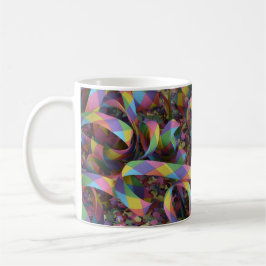 Taza De Café Cinta arcoiris abstracta ORGULLO LGBT