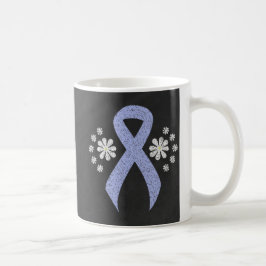 Taza De Café Cinta azul clara de cartón