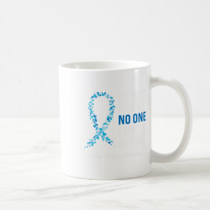 Taza De Café Cinta azul de cáncer de colon de cáncer colorrecta