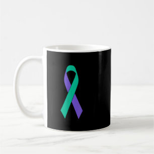 Taza De Café Cinta de Apoyo a la Conciencia de Prevención