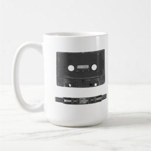 Taza De Café Cinta de audio retro