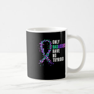 Taza De Café Cinta de Cáncer Tirroidectomía Retirada Cirugía Ba
