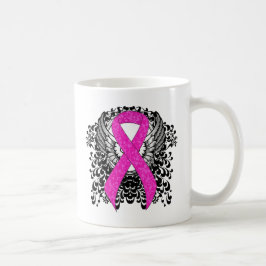Taza De Café Cinta de Conciencia Rosa Caliente con Café Mug Win