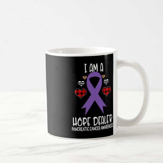 Taza De Café Cinta De Concienciación Sobre El Cáncer Pancreátic (Derecha)