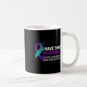 Taza De Café Cinta De Concienciación Sobre Prevención Del Suici