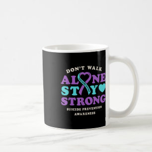 Taza De Café Cinta de concientización para la prevención del su