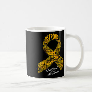 Taza De Café Cinta de Concientización sobre la Curación de la E