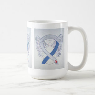 Taza De Café Cinta de concientización sobre la diabetes IDDM An