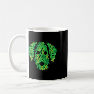 Taza De Café Cinta de la Enfermedad Renal Salud Mental Escolios