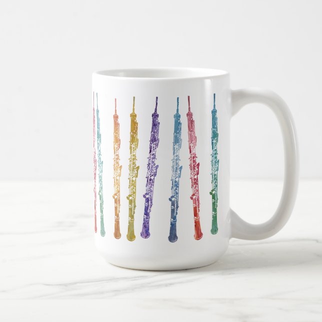 Taza De Café Cinta de Oboes (Derecha)
