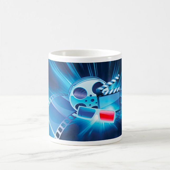 Taza De Café Cinta de película de cine para noche de cine (Subido por el creador)