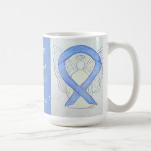 Taza De Café Cinta de sensibilización contra el cáncer esofágic